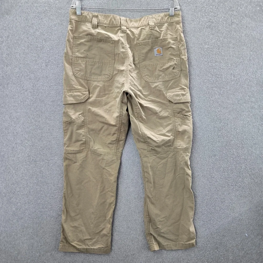 Carhartt Men Pants 34x30 Beige Relaxed Fit DKH Cargo Straight READ
